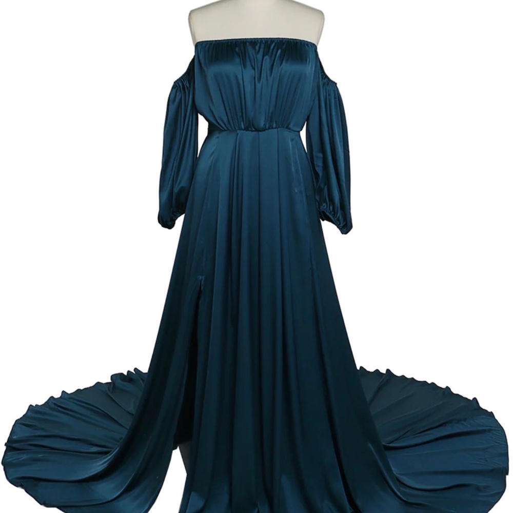 YEWEN Maternity Shoulderless Dress
